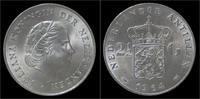 Nederlandse Antillen 2 1/2 gulden Nederlandse Antillen 2 1/2 gulden (rijksdaalder) 1964