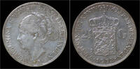 Netherlands rijksdaalder Netherlands Wilhelmina I 2 1/2 gulden(rijksdaalder)1932