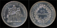 France 5 franc France 50 francs 1978