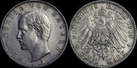 Bayern 3 mark Germany Bayern Otto 3 mark 1913D -