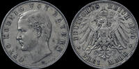 Bayern 3 mark Germany Bayern Otto 3 mark 1910D -
