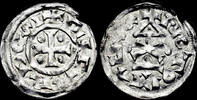 denier 943-996AD France France Normandy Richard I AR denier VF+