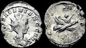 Roman antoninianus Divus Valerian II AR antoninianus Consecratio -