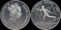 Cook Islands 10 dollar Cook Islands 10 dollar 1990- Olympic games in Albertville 1992 -