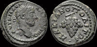 Moesia Inferior assarion Moesia Inferior Marcianopolis Elagabalus AE assarion bunch of grapes -
