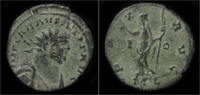 Roman antoninianus Carausius antoninianus Pax standing left