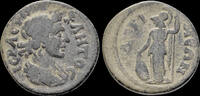 Phrygia AE23 Phrygia Dokimeion Time of the Antonines AE23 Athena standing facing -