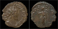 Roman antoninianus Tetricus I billon antoninianus Victory standing left