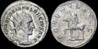 Roman antoninianus Trajan Decius AR antoninianus Decius on horseback -