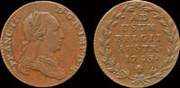 Austrian Netherlands double liard Austrian Netherlands Brabant Frans II double liard 1793 -