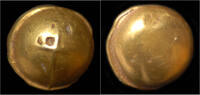 Celtic stater Celtic Senones AV stater Globule à la croix