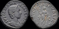 Roman sestertius Julia Mamaea, Augusta AE sestertius Felicitas standing facing -