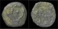 Judaea prutah Judaea Hasmonean Dynasty Alexander Jannaus AE prutah