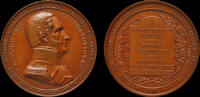 Belgium medaille Belgium Jouvenel Adolphe-Christian copper medaille bust of Leopold I to right -