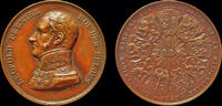 Belgium medaille Belgium Jouvenel Jean-Baptiste copper medaille bust of Leopold I to left -