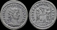 Roman antoninianus Diocletian AE antoninianus Diocletian standing right -