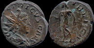Roman antoninianus Tetricus II billon antoninianus Spes advancing left. -