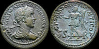 238-244AD Antioch Pisidia Gordian III AE medallion Victory advanding left EF