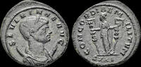 Roman antoninianus Severina AE antoninianus Concordia standing left -