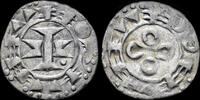 France denier France Bishopric Melgueil denier no date -