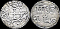 France denier France Carolingians Poitou Charles the Simple AR denier Melle mint -