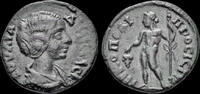 Moesia Inferior Assarion Moesia Inferior Nikopolis ad Istrum Julia Domna AE assarion Dionysos standing -
