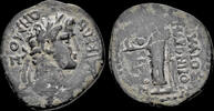 Phrygia AE22 Phrygia Laodicea ad Lycum Tilme of Nero AE22 Zeus Laodiceus standing left -