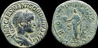 Roman sestertius Gordian III AE sestertius Providentia standing to left -