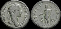 Roman dupondius Severus Alexander AE dupondius Alexander standing left -