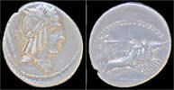 Roman denarius L.Julius Bursio AR denarius -