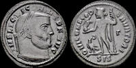 Roman silvered follis Licinius I AE follis Jupiter standing left -