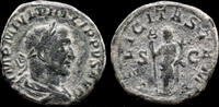 sestertius 244-249AD Roman Philip I AE sestertius Felicitas standing  left VF+