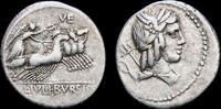 Roman denarius Roman republic L.Julius Bursio AR denarius -