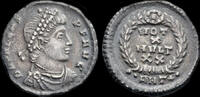 Roman AR siliqua Valens AR siliqua text in four lines -