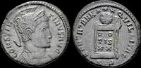 Roman follis Constantine I AE follis altar inscribed in three lines -