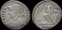 Roman AE nummus Constantine I AE nummus Victory left on prow. -