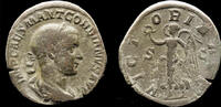 Roman sestertius Gordian III AE sestertius Victory advancing left -