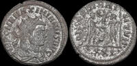 Roman Silvered antoninianus Maximianus Herculius silvered antoninianus- Jupiter presents Victory -