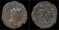 Roman Antoninianus Victorinus billon antoninianus Sol standing left