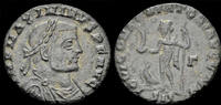 Roman follis Maximinus II Daia AE follis Jupiter standing left -