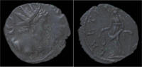 Roman antoninianus Tetricus I billon antoninianus Laetitia standing left