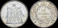 10 francs 1968 France France 10 francs 1968- Hercules UNC