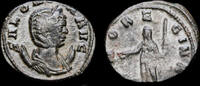 Roman antoninianus Salonina AR antoninianus Juno standing left. -
