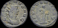 Roman AE antoninianus Gallienus AE antoninianus Abundantia standing front -