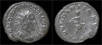 Roman antoninianus Trajan Decius AR antoninianus Abundantia standing right