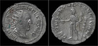 Roman antoninianus Trajan Decius AR antoninianus Genius standing left