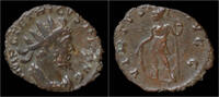 Roman antoninianus Tetricus I billon antoninianus Virtus standing left