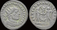 Roman antoninianus Diocletian AE antoninianus emperor standing right. -