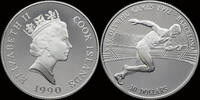 Cook Islands 10 dollar Cook Islands 10 dollar 1990- Olympic Summergames in Barcelona 1992 -
