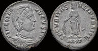 Roman AE follis Helena, Augusta AE nummus Securitas standing facing -